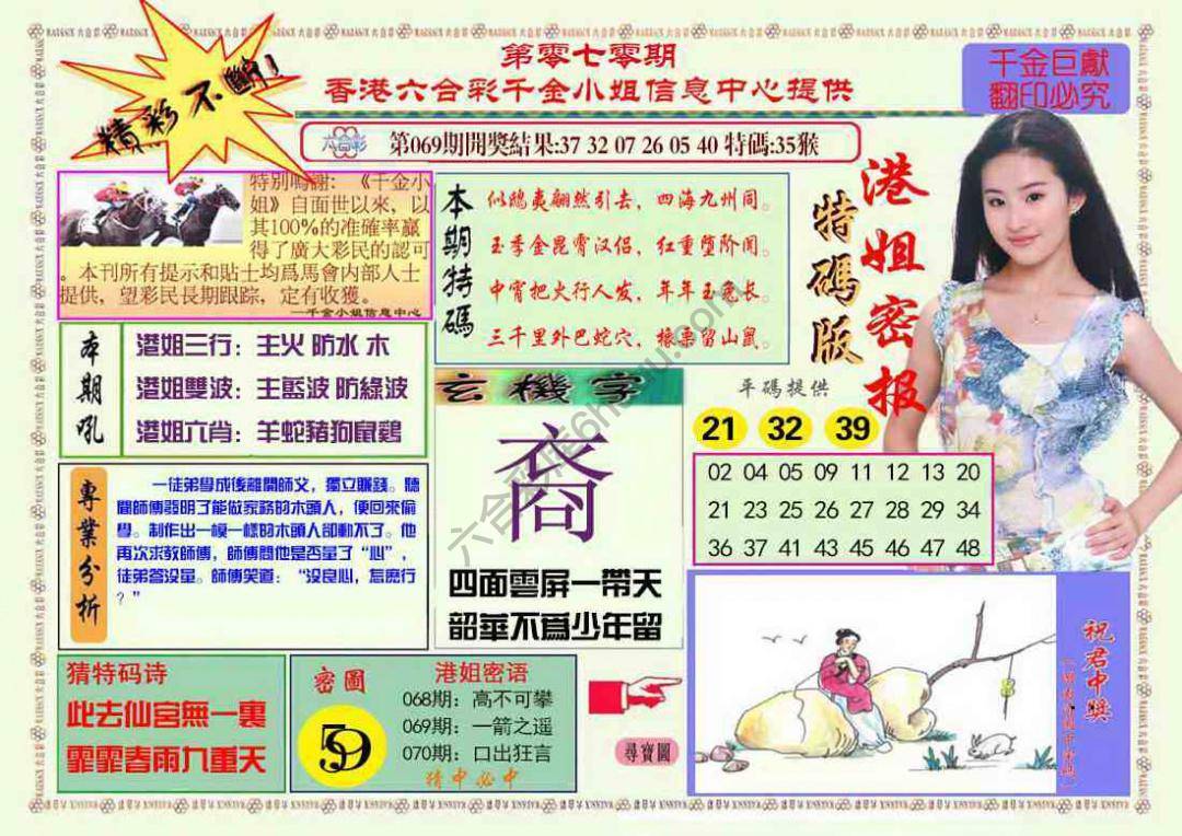 港姐密报