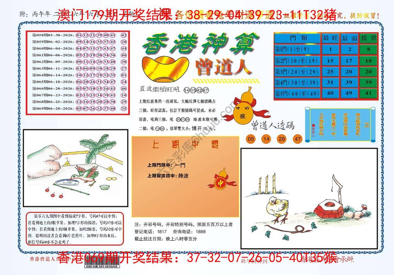 香港神算曾道人