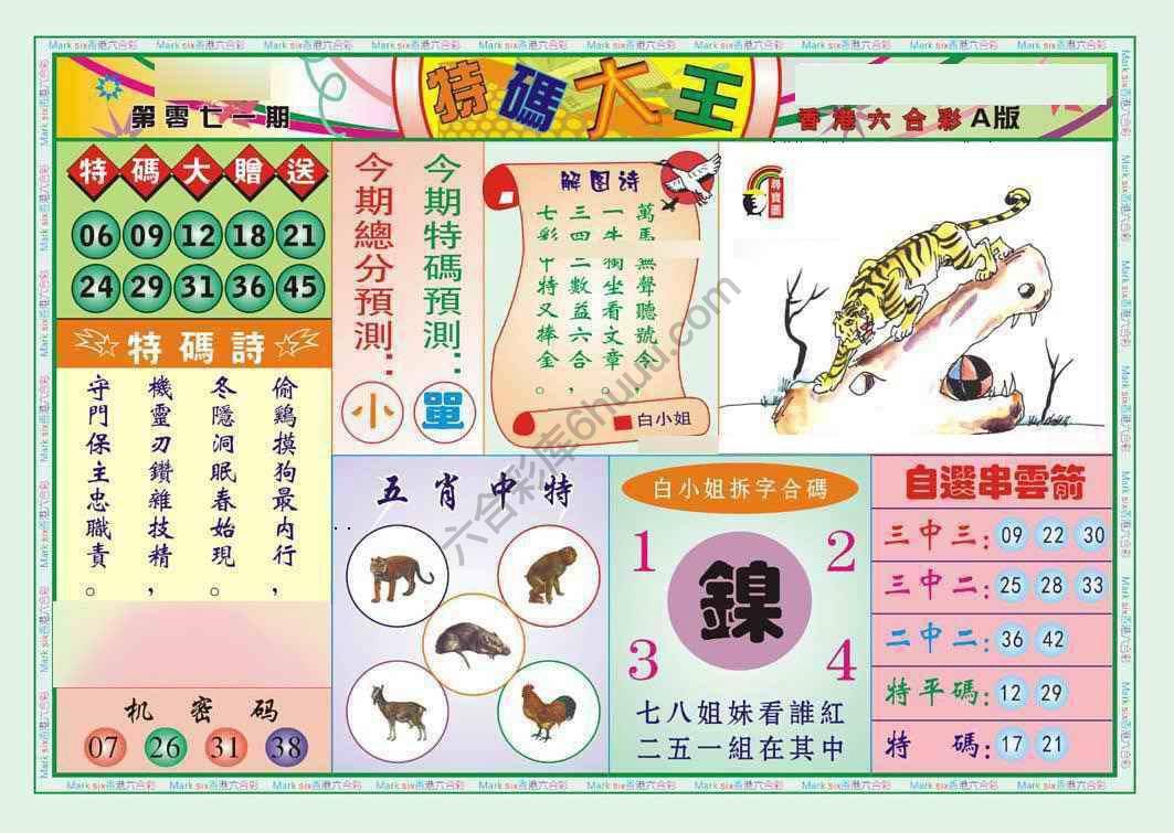 特码大王