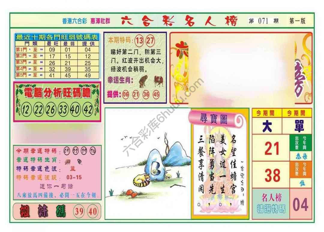 名人榜