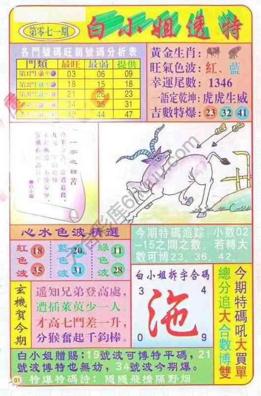 白小姐透特