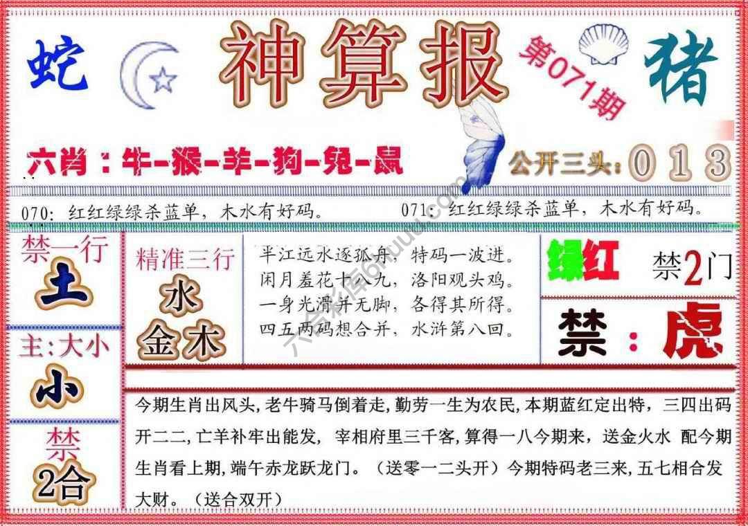 神算报新版