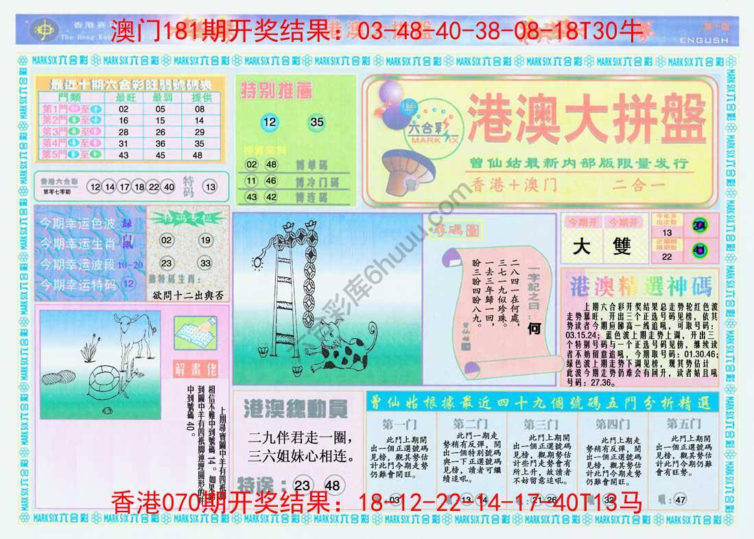 港澳大拼盘