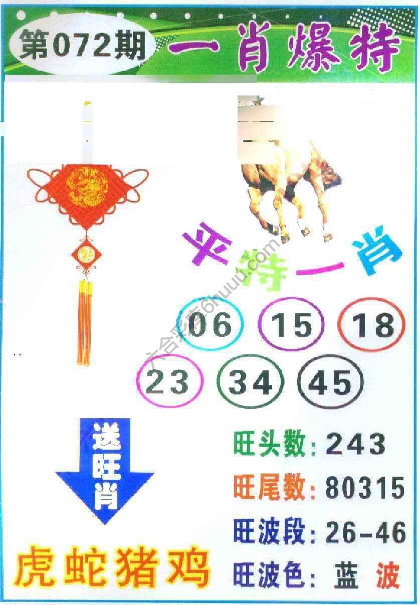 一肖爆特（新版）