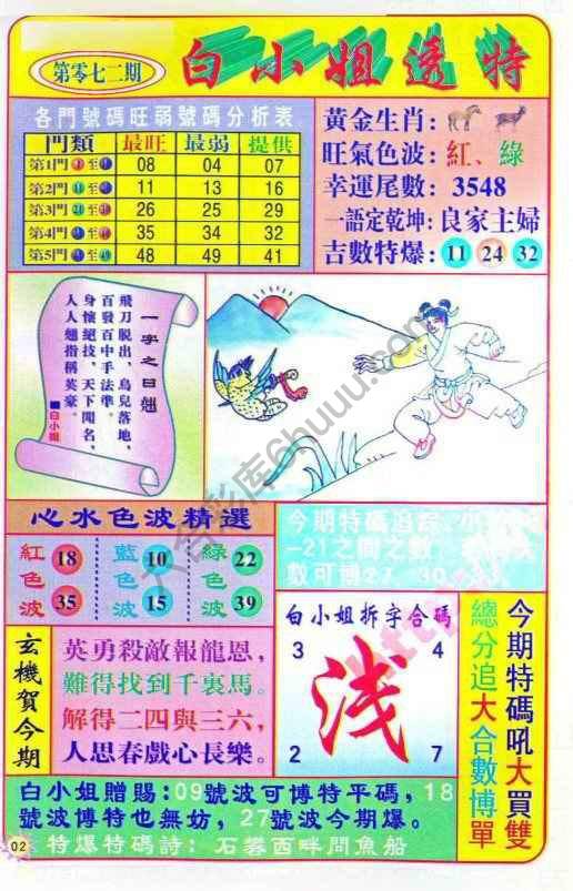 白小姐透特