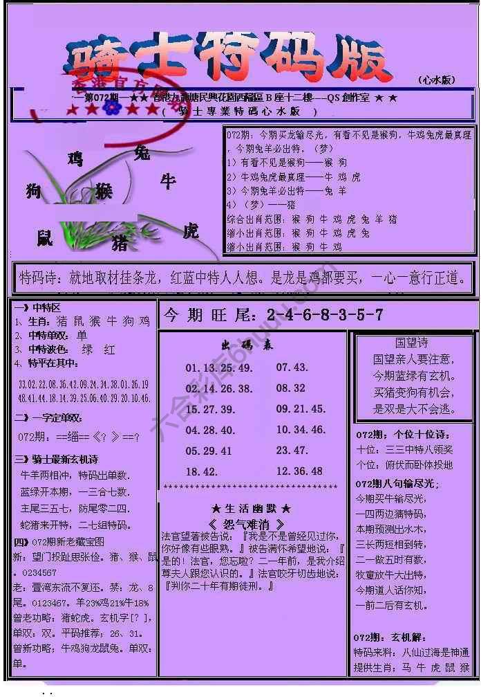另类骑士特码版