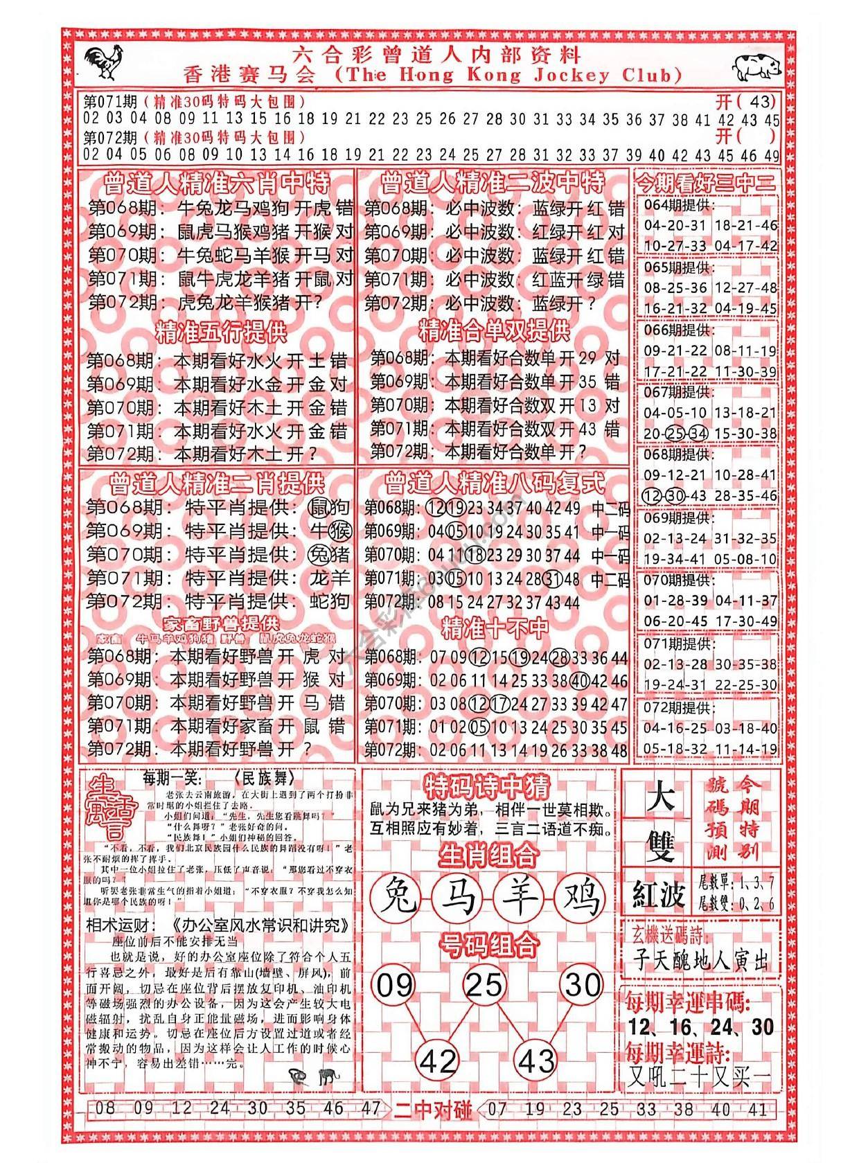 曾道人内部资料
