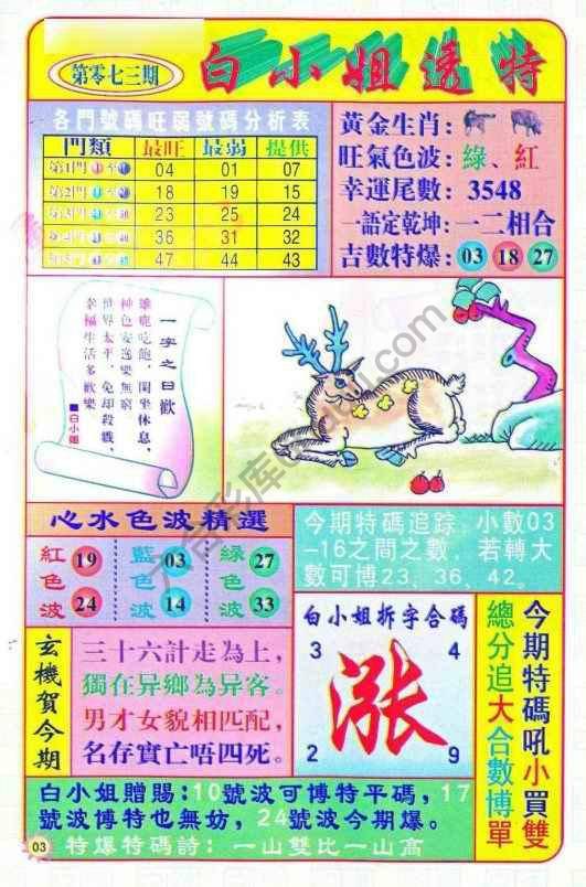 白小姐透特