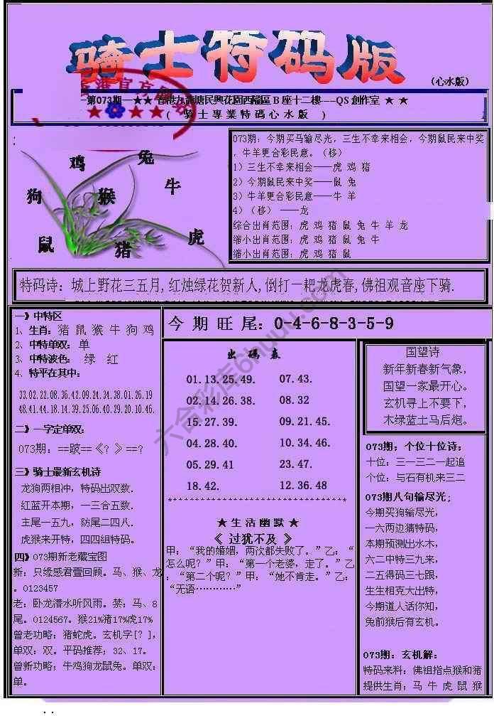 另类骑士特码版