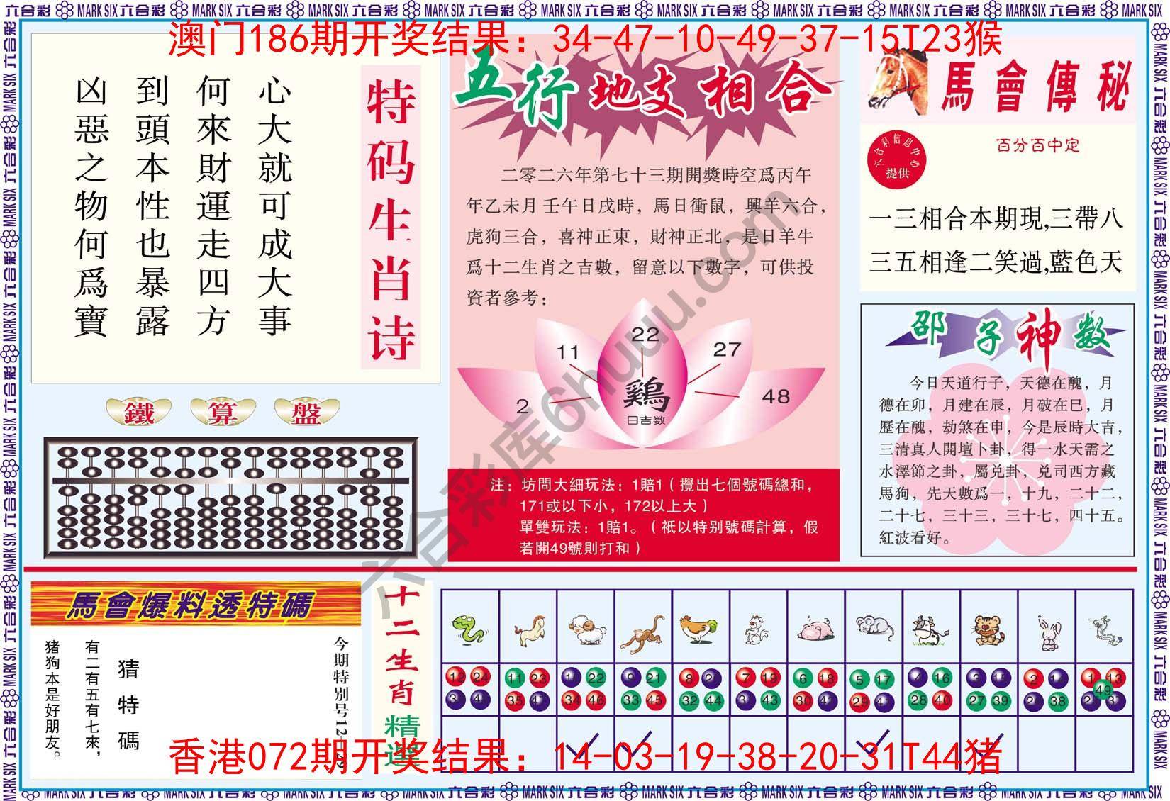 六合彩马会财经