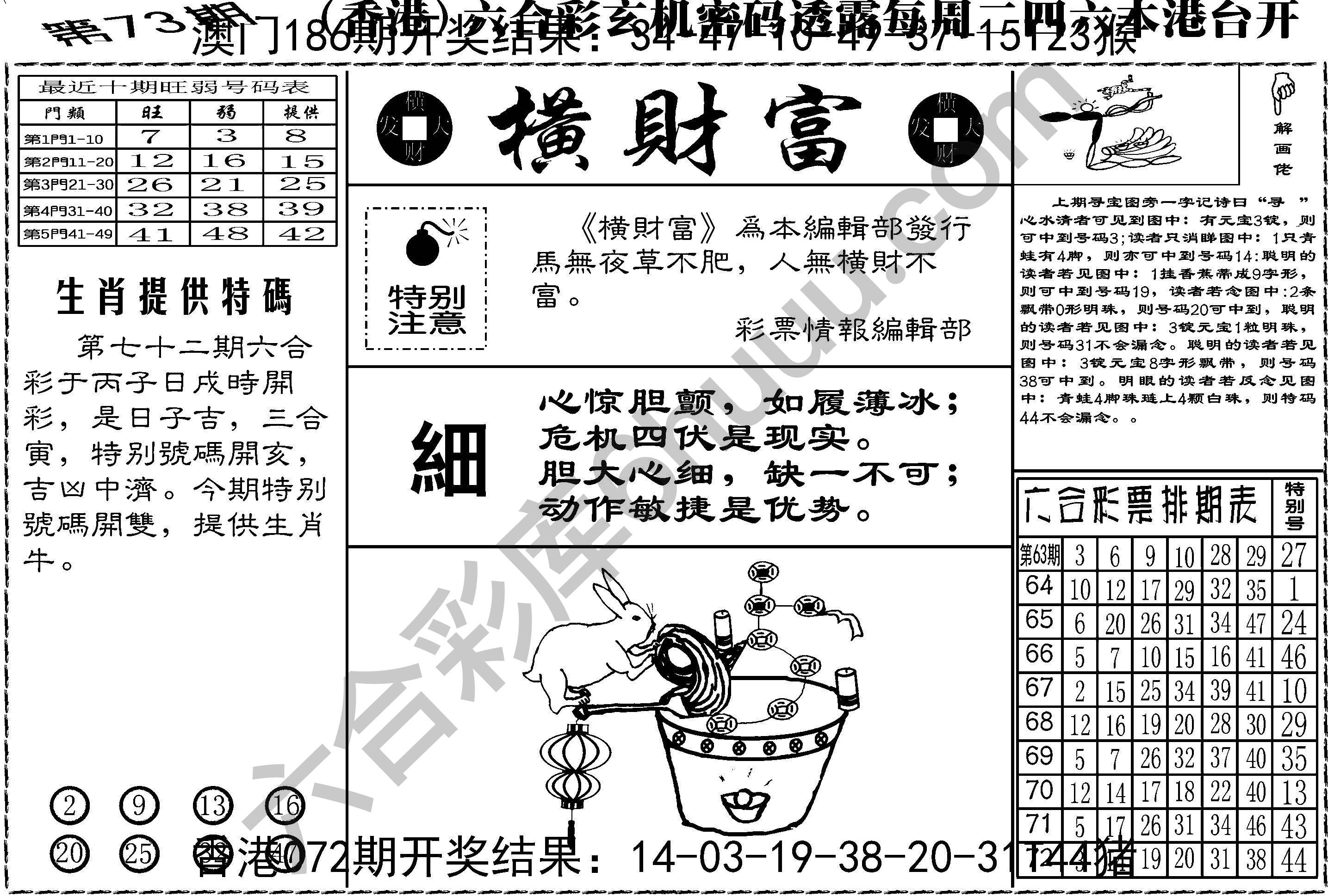 横财富