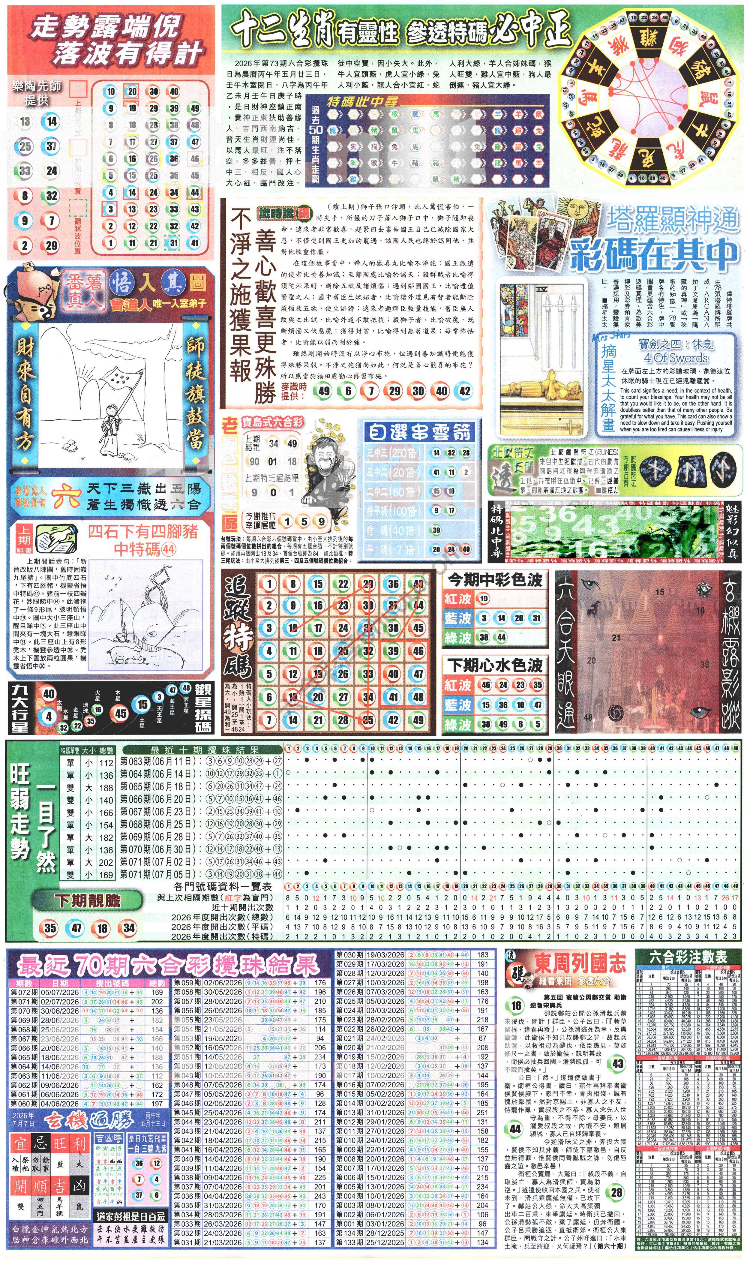 新报六合彩玄机