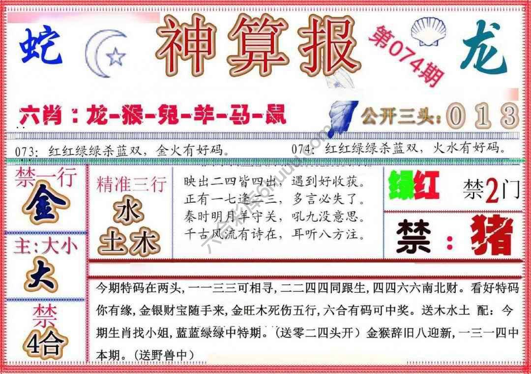 神算报新版
