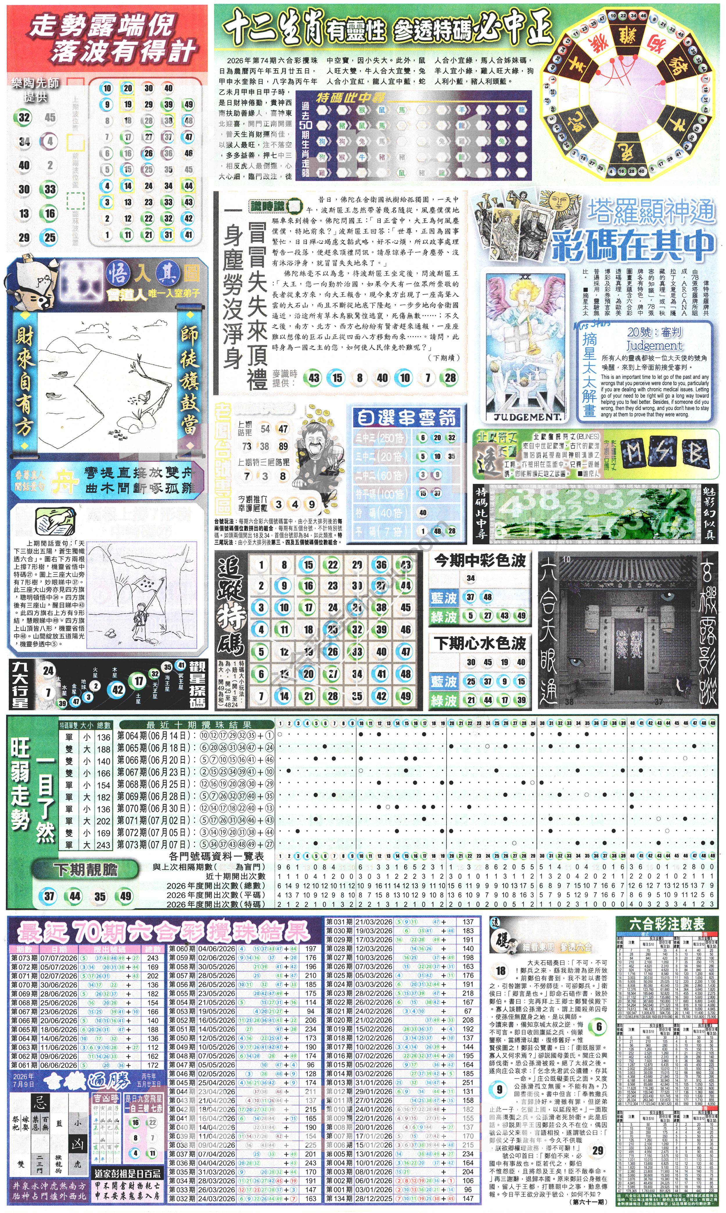 新报六合彩玄机