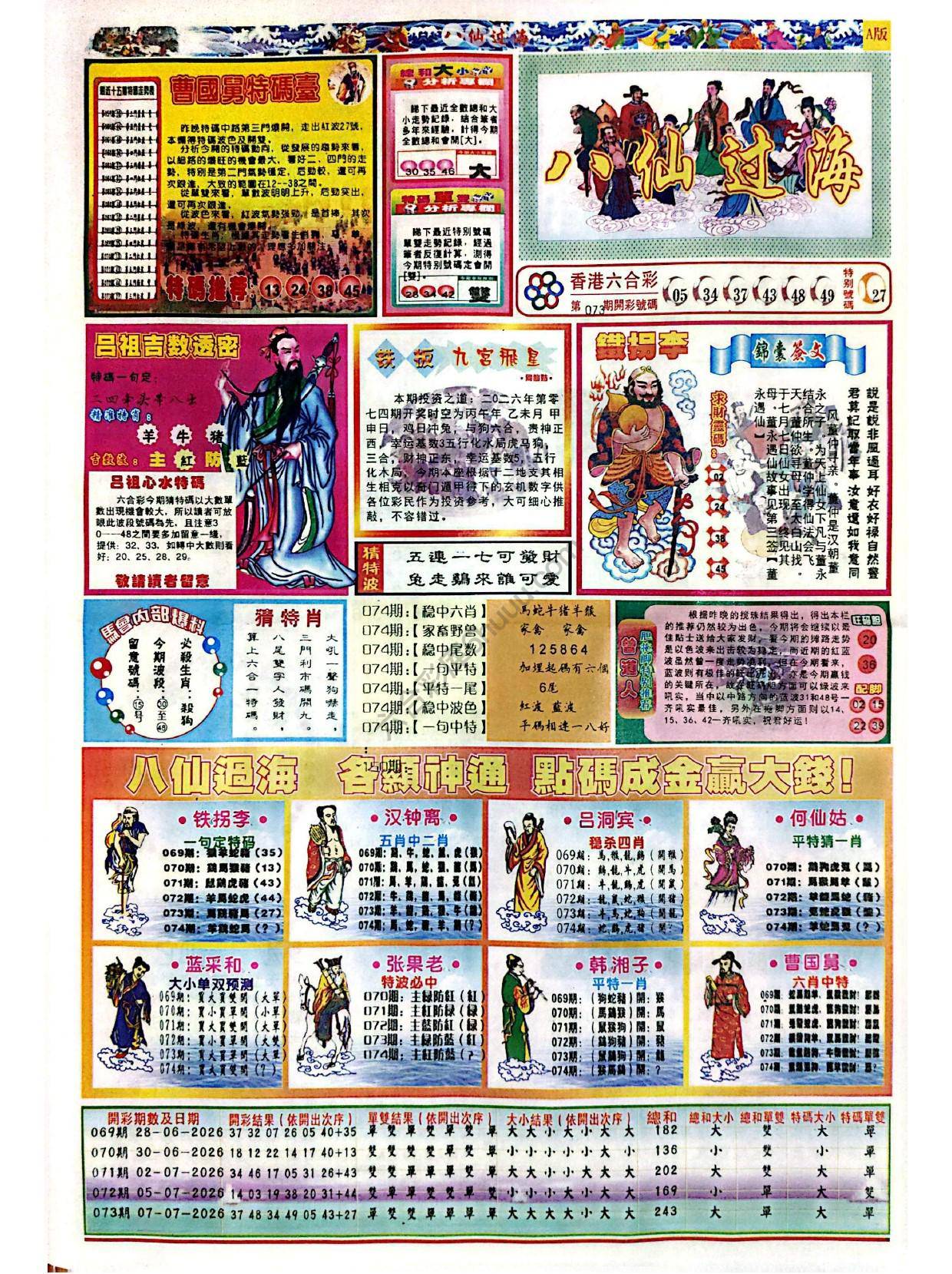 八仙过海各显神通
