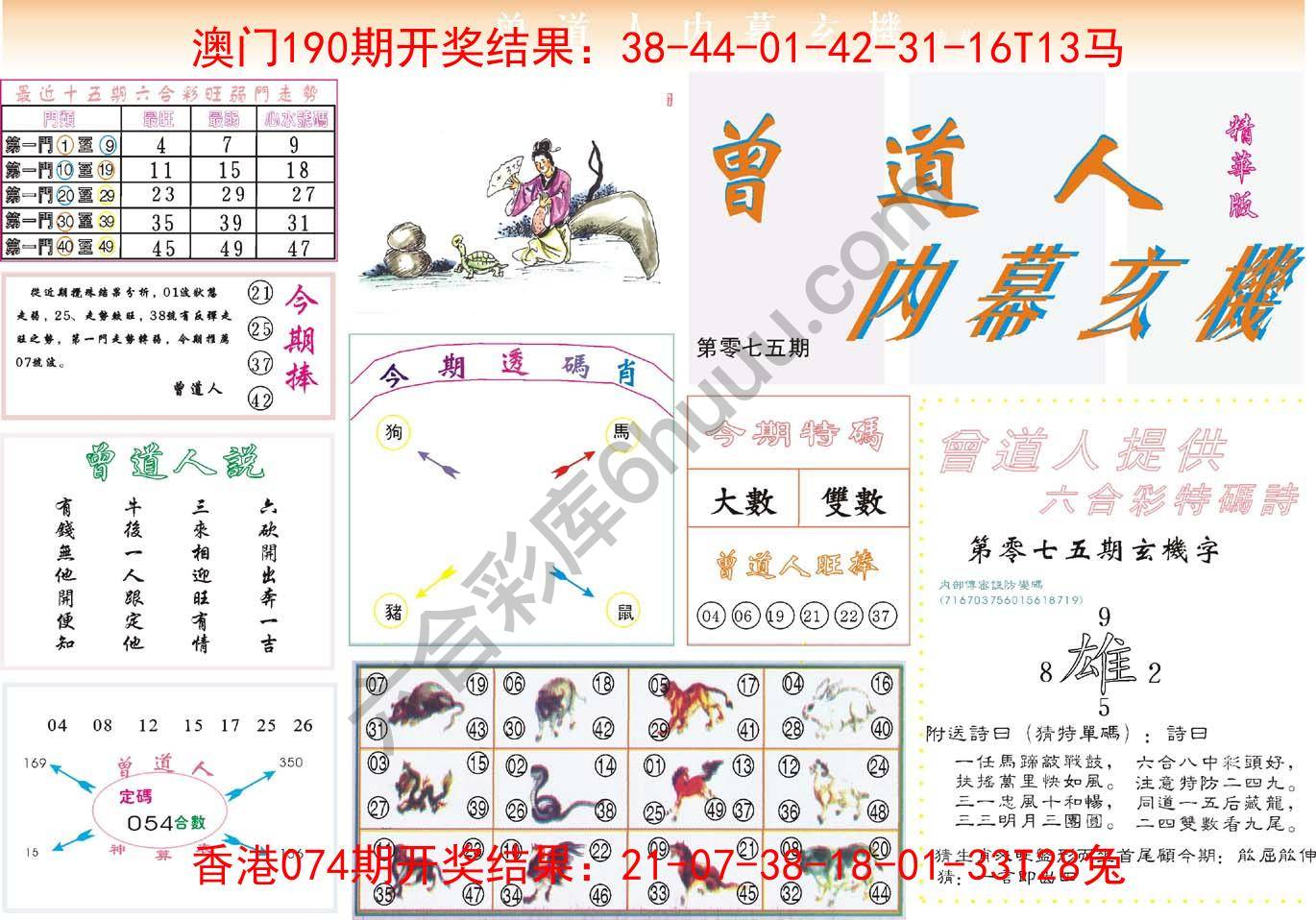 曾道人内幕玄机(精华版)
