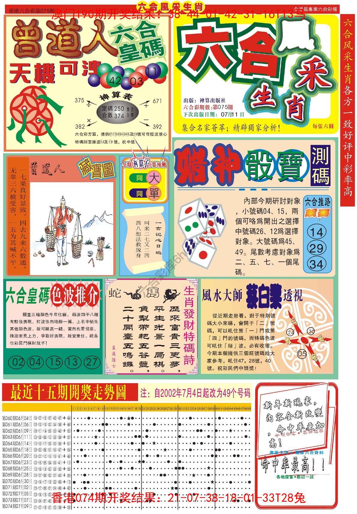 六合风采生肖