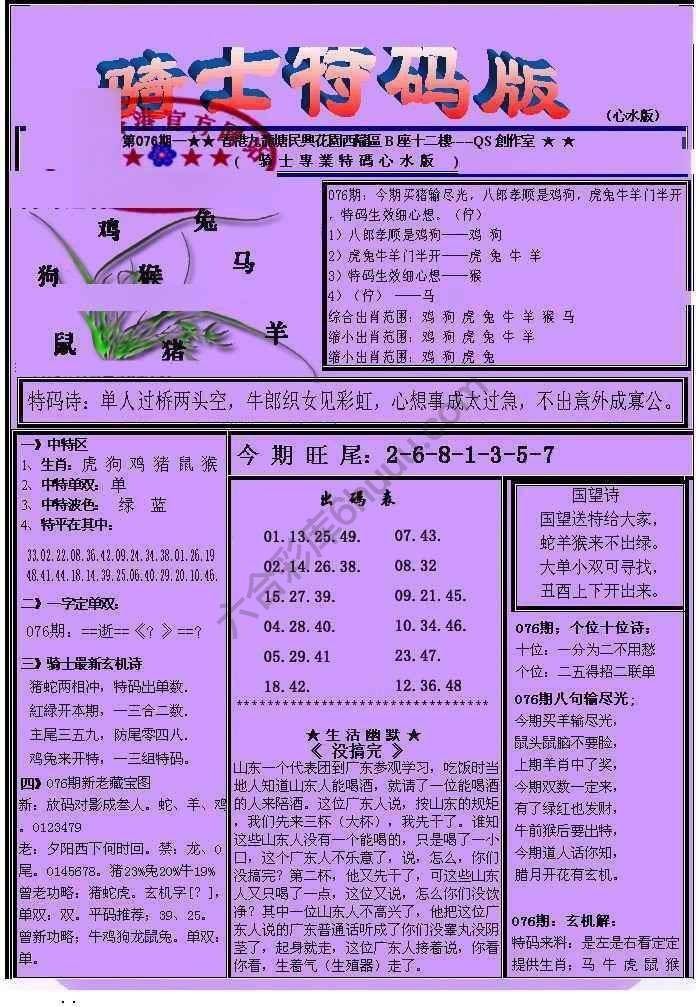 另类骑士特码版