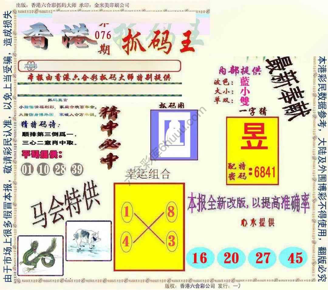 新抓码王