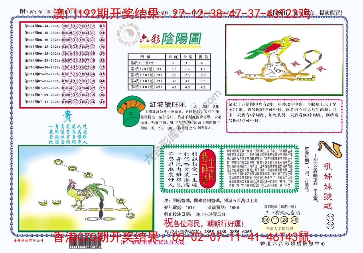 六彩阴阳图