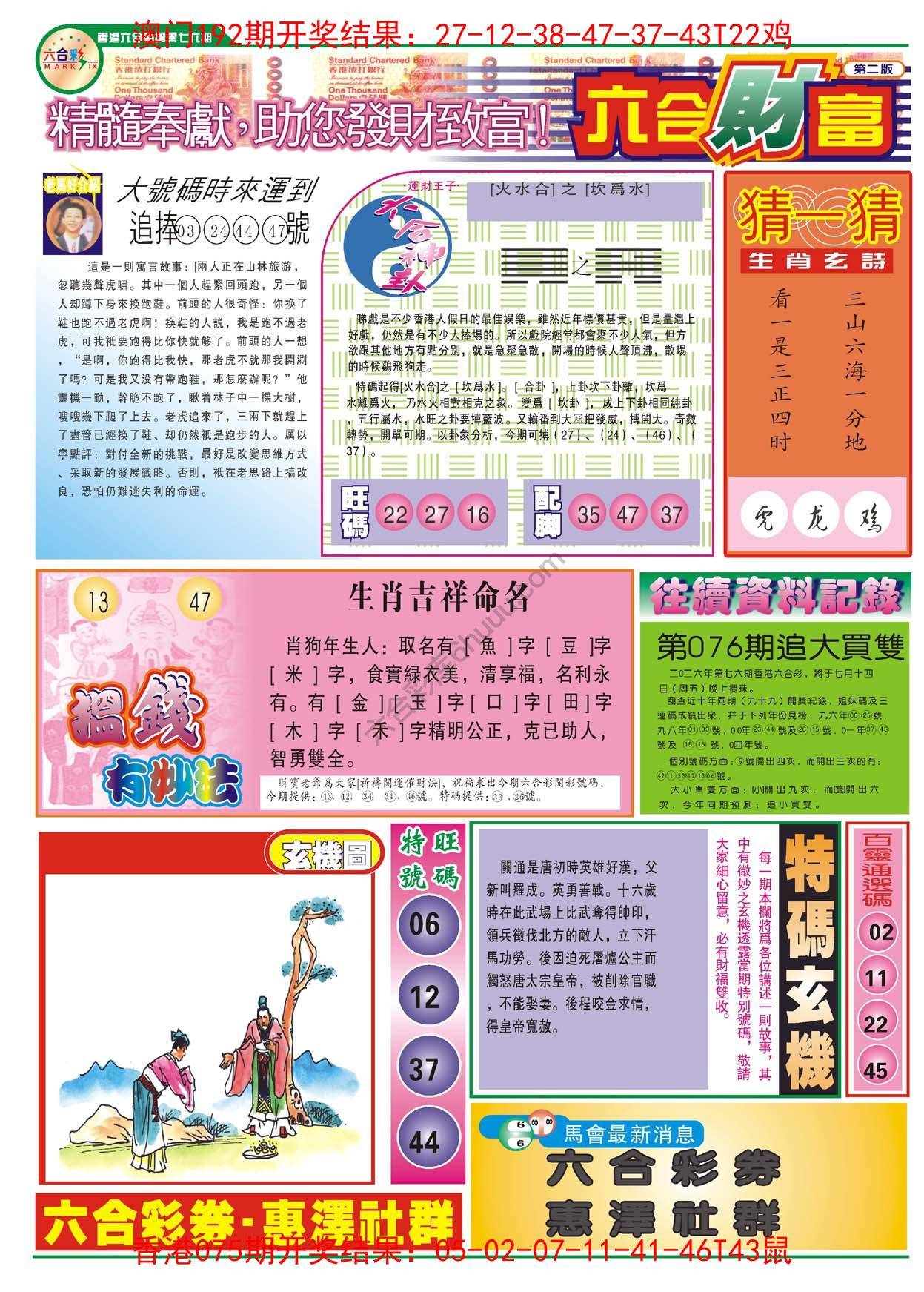 六合财富