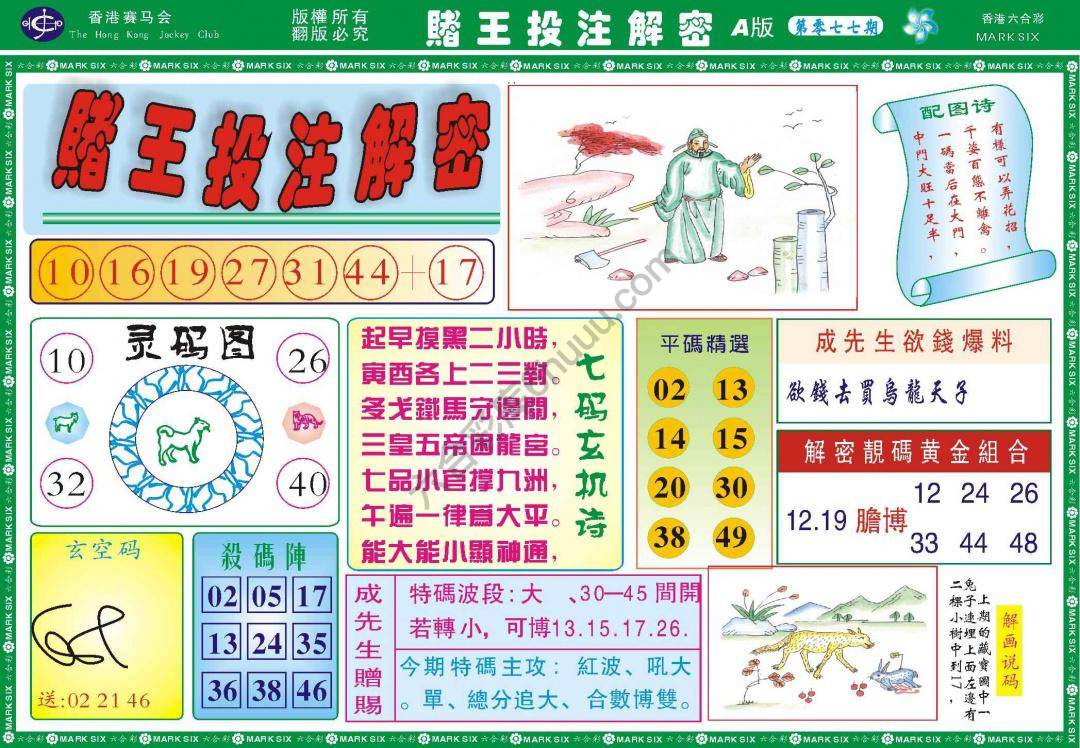 赌王投注解密