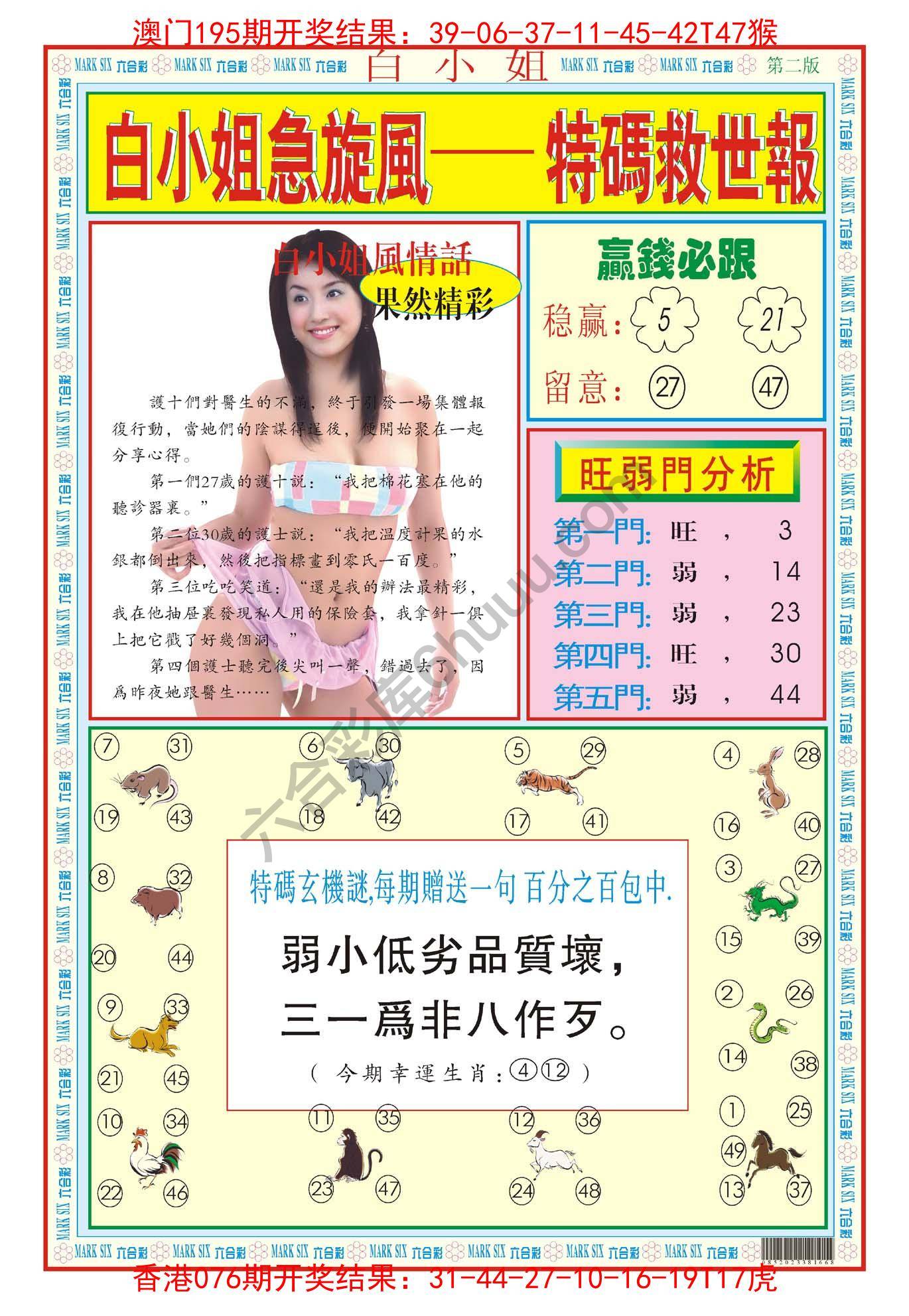 白小姐急旋风