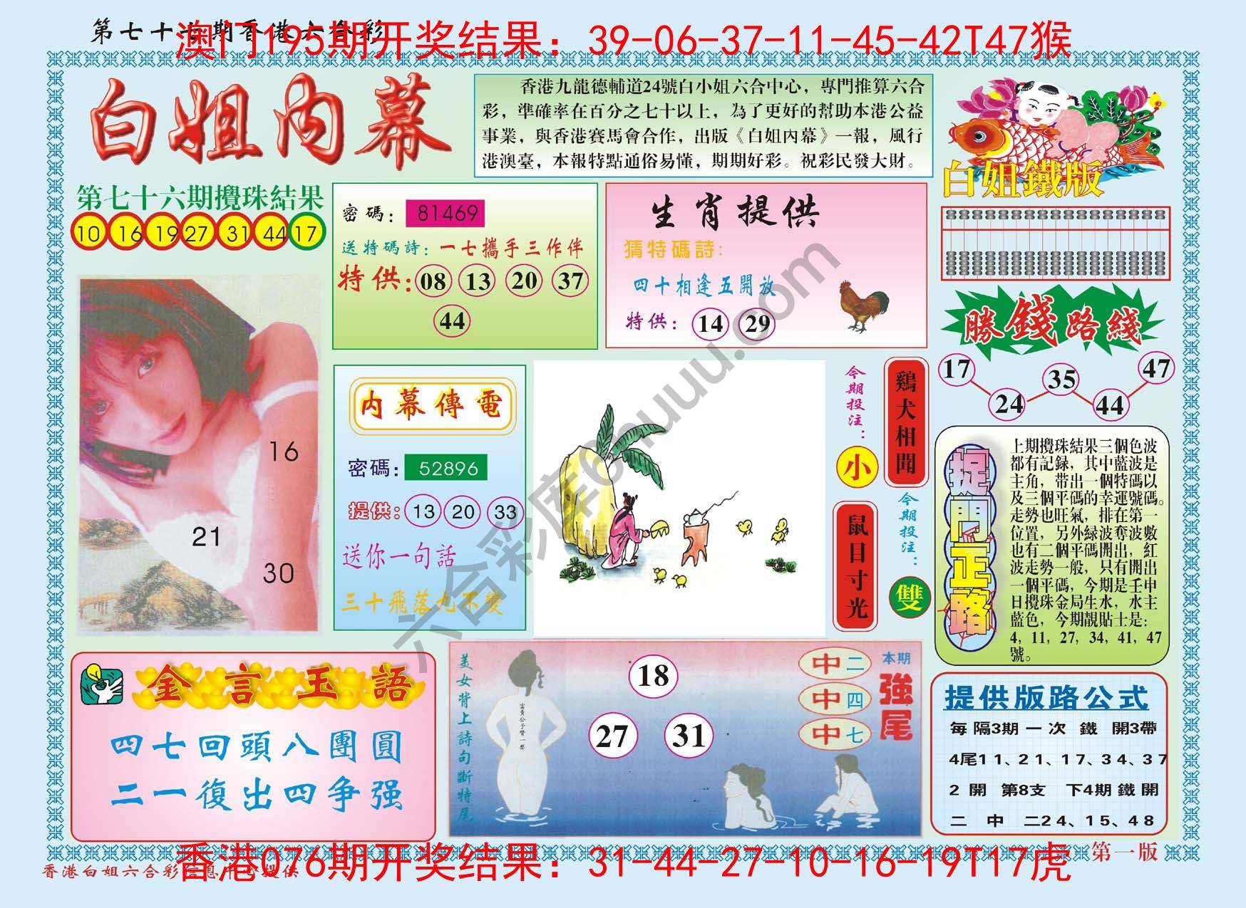 白姐内幕