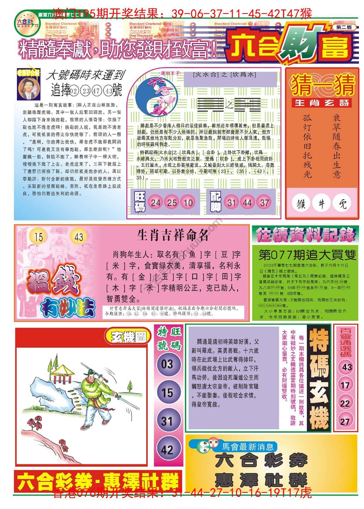 六合财富