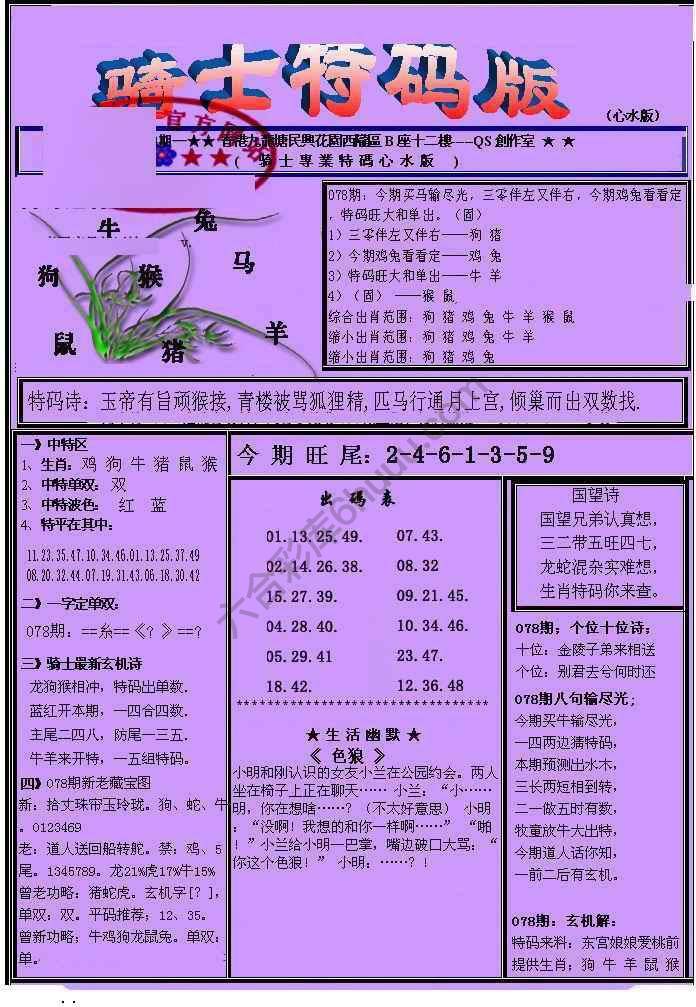 另类骑士特码版