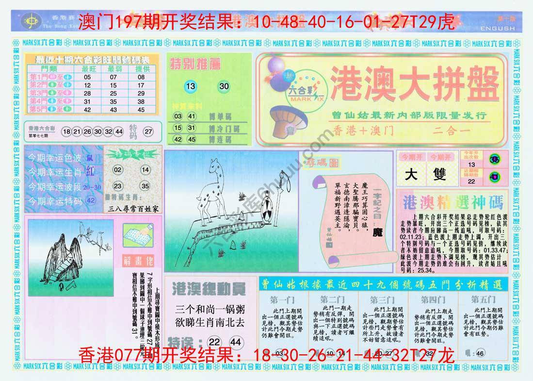 港澳大拼盘