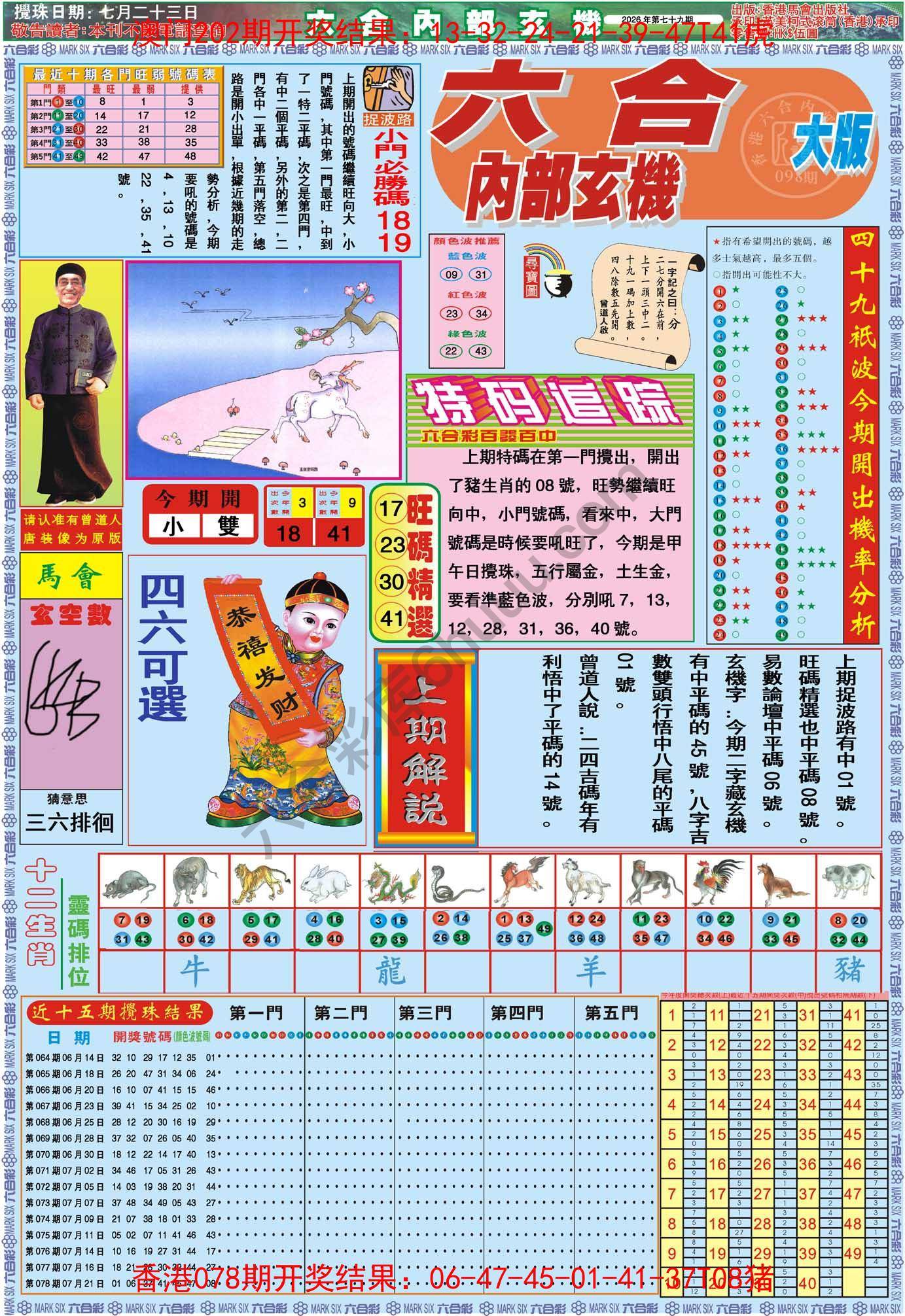 六合内部玄机