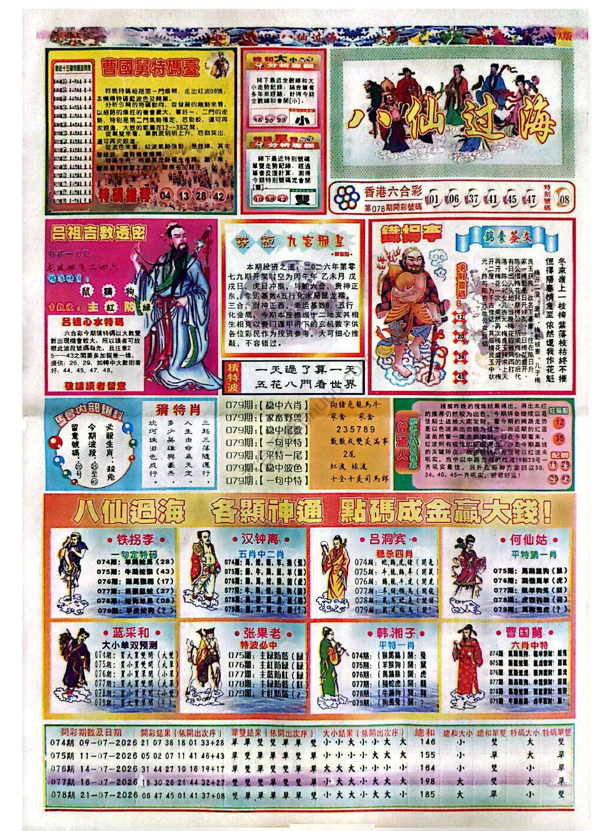八仙过海各显神通