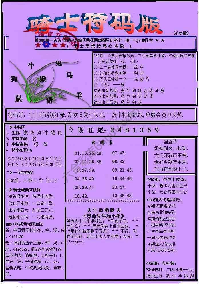 另类骑士特码版