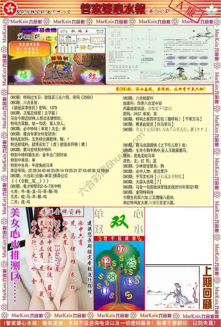管家婆心水报