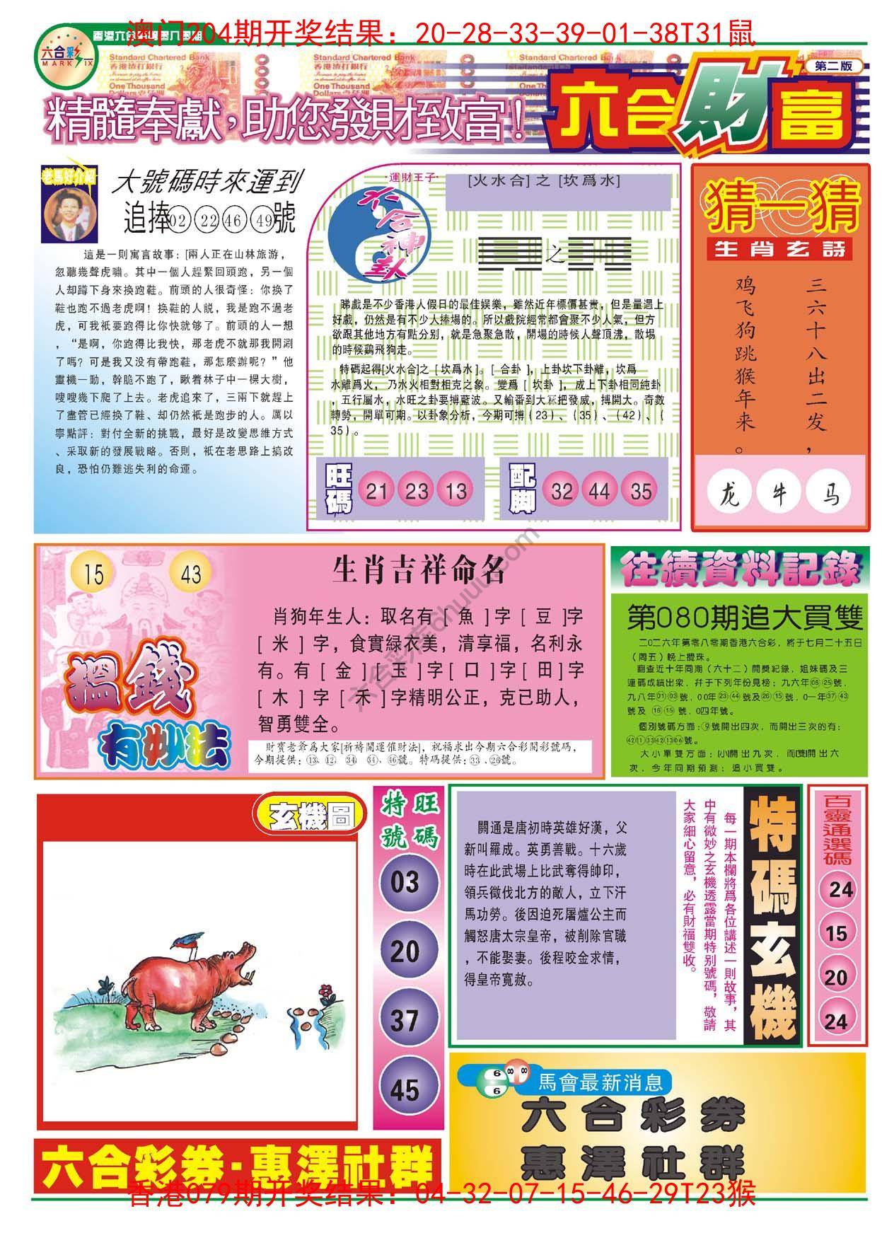 六合财富
