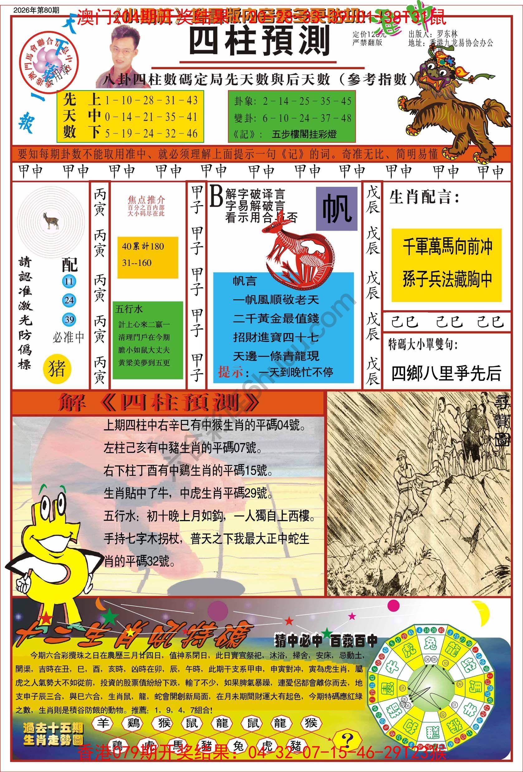 四柱预测