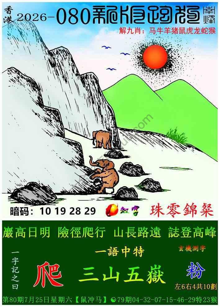 跑狗图（新版）