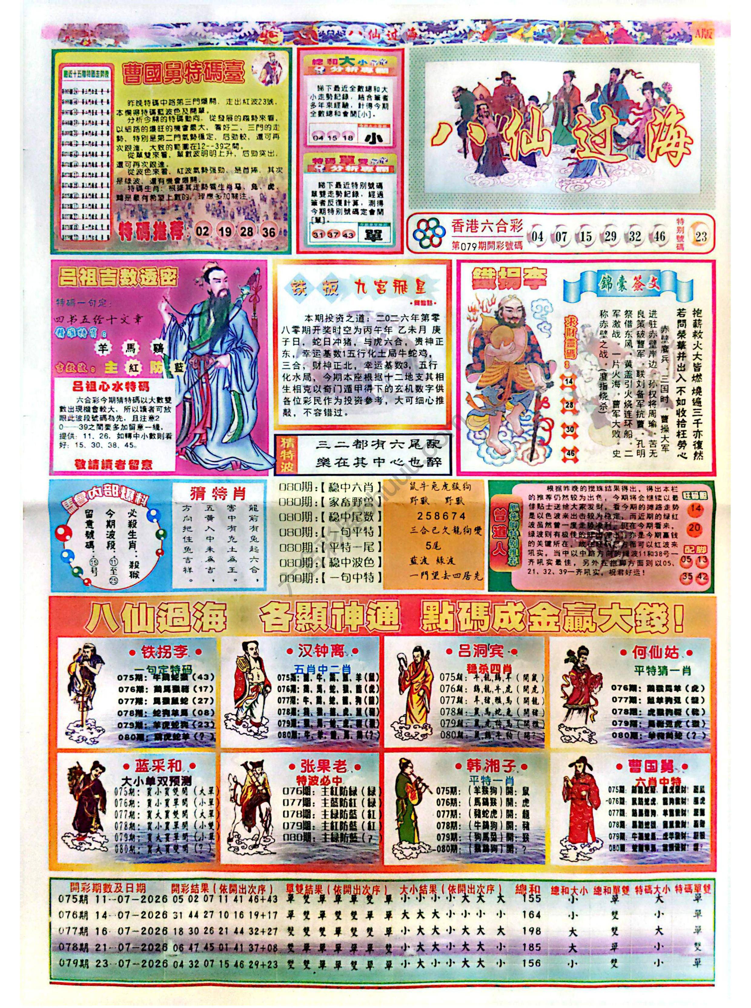 八仙过海各显神通