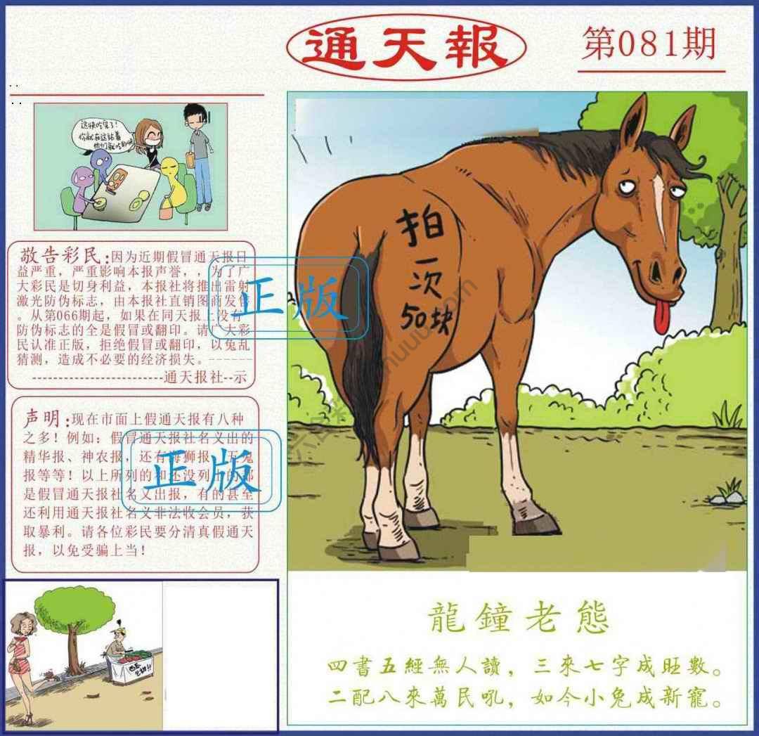 正版通天报
