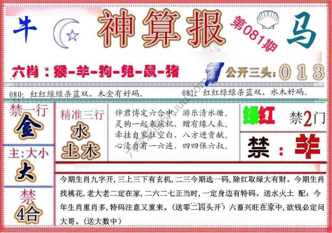 神算报新版