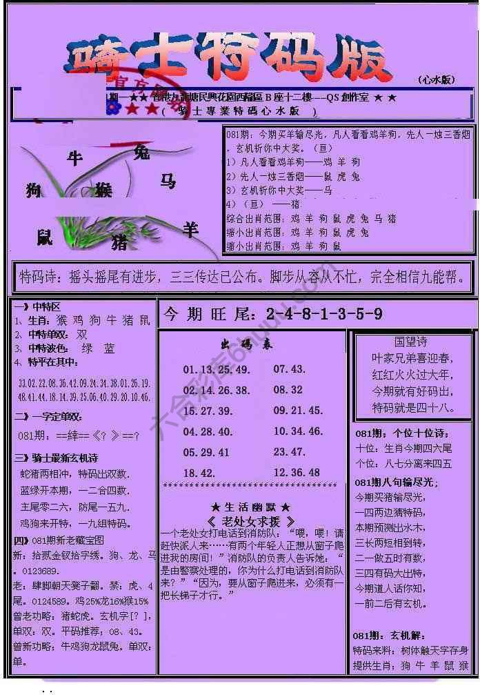 另类骑士特码版