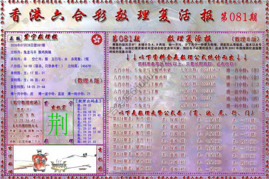 数理复活报