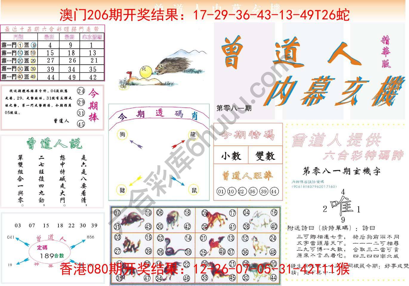 曾道人内幕玄机(精华版)