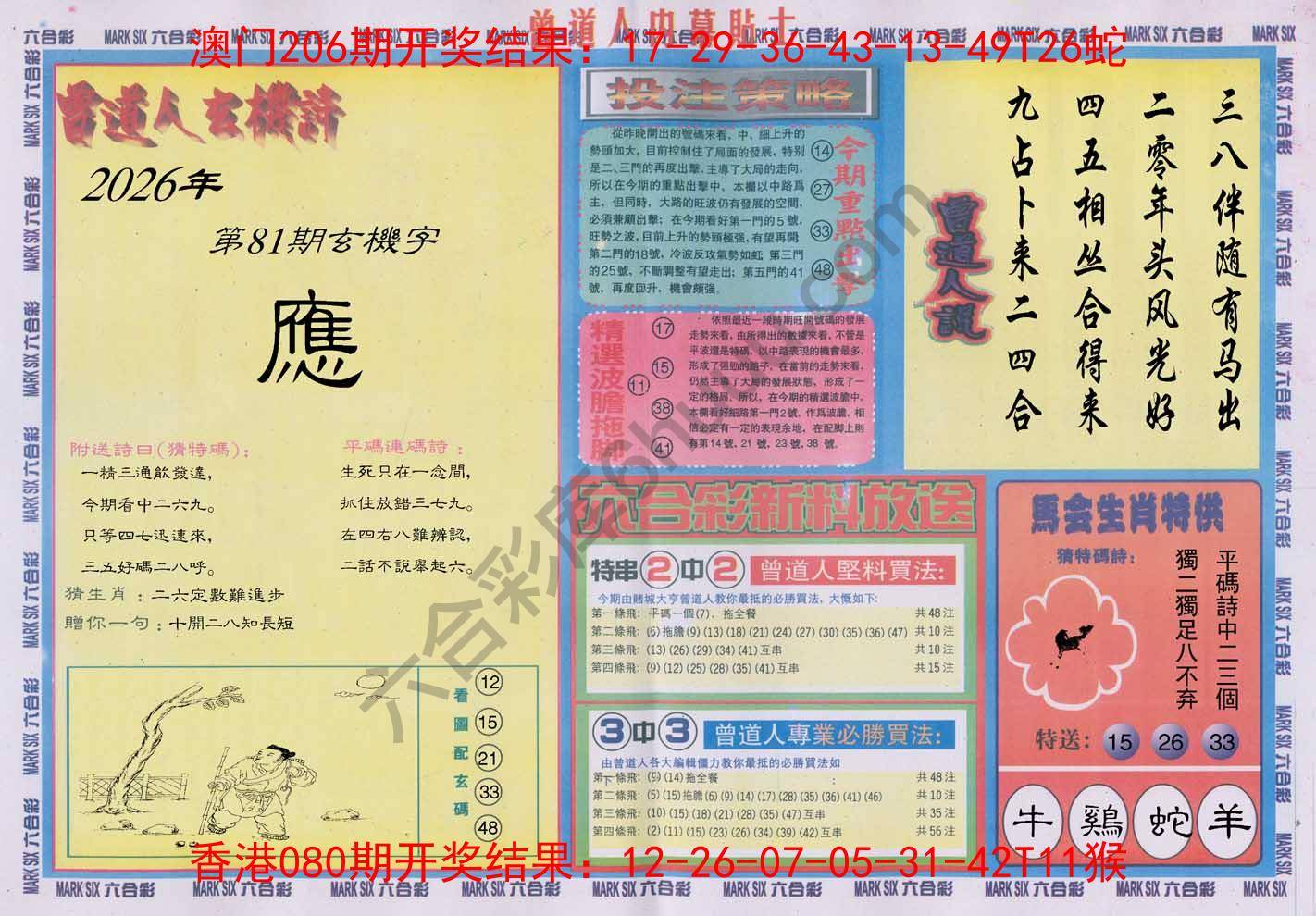 曾道人内幕贴士