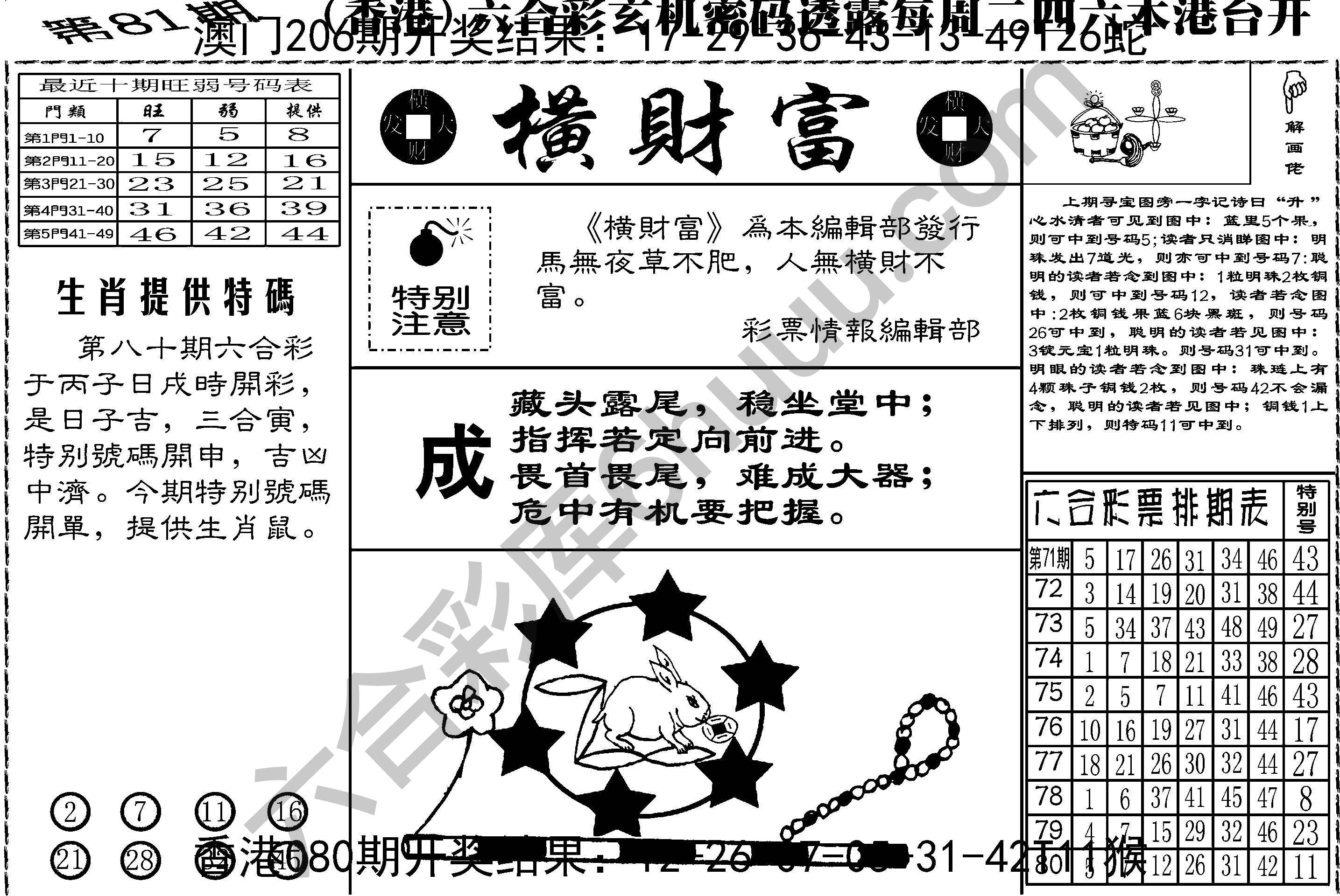横财富
