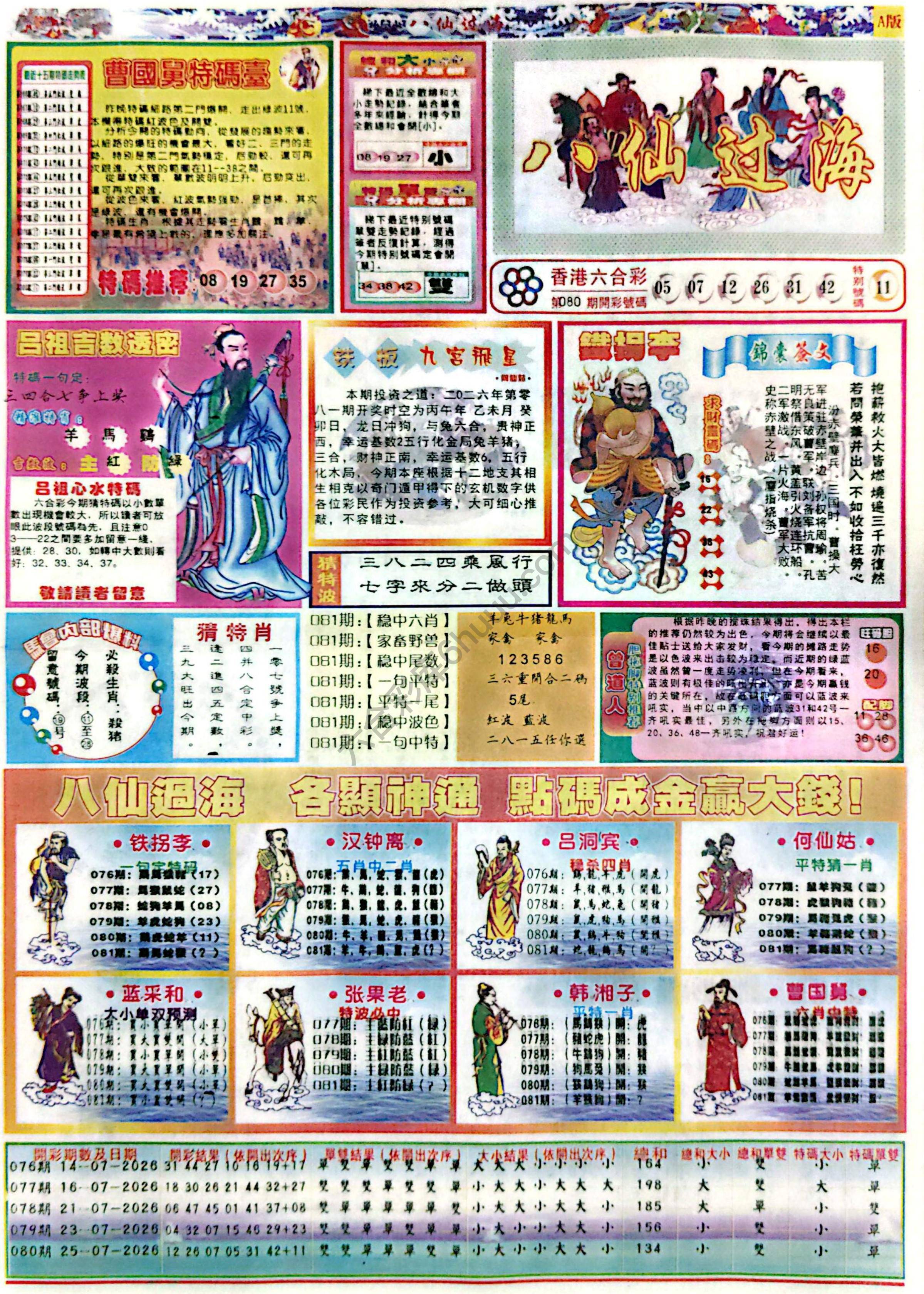 八仙过海各显神通
