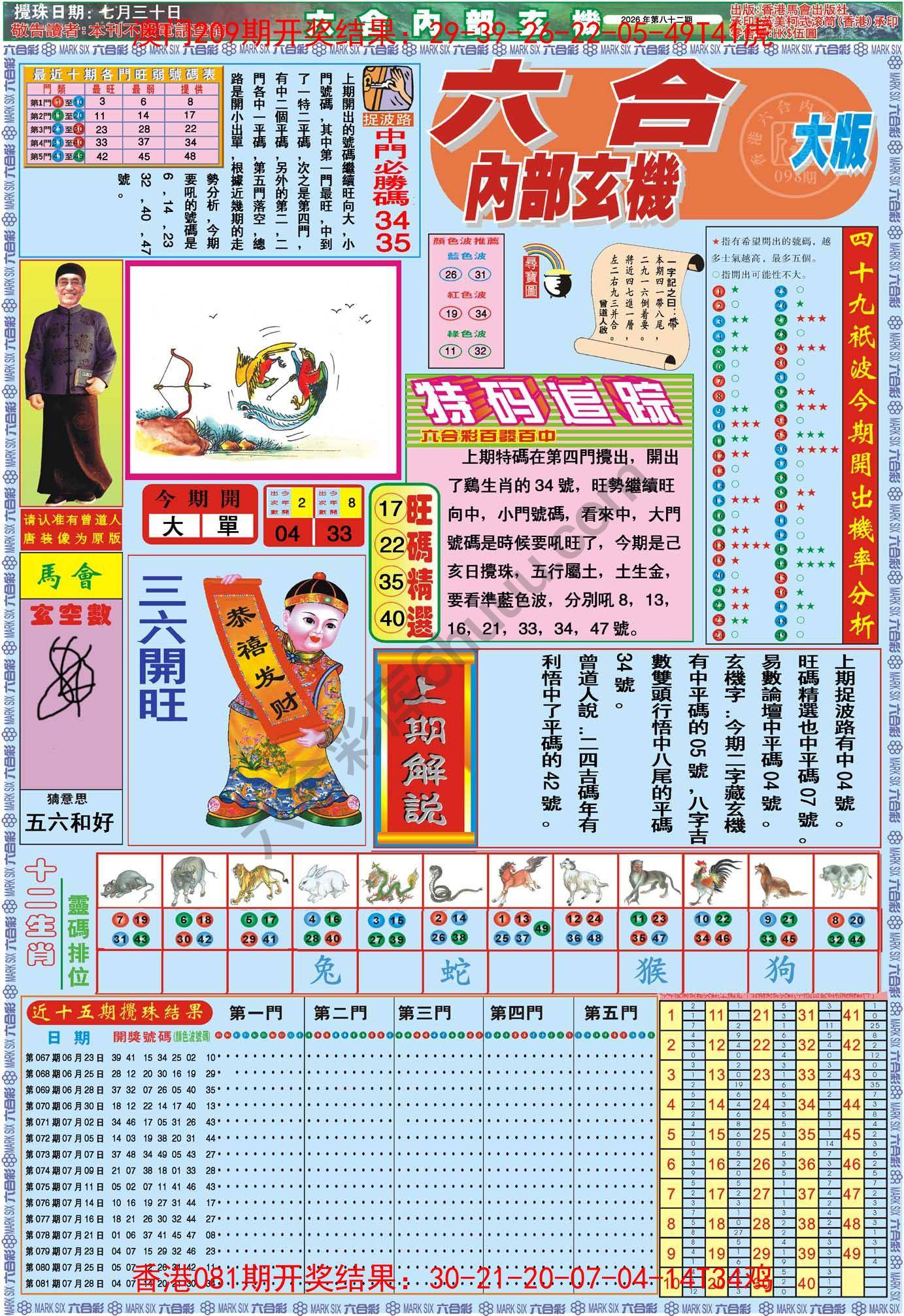 六合内部玄机