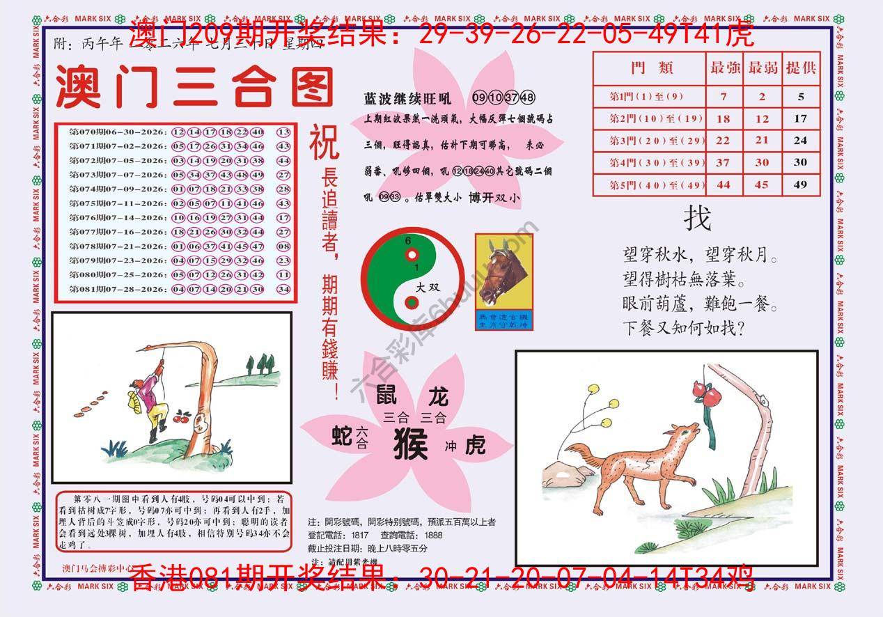 澳门三合图