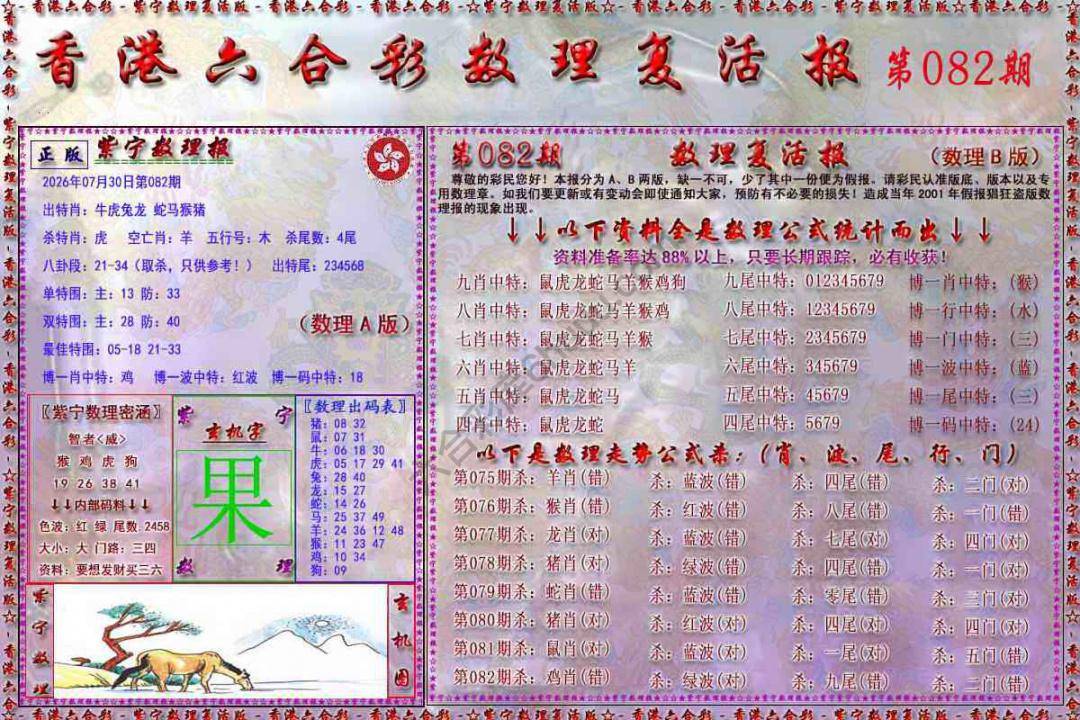 数理复活报